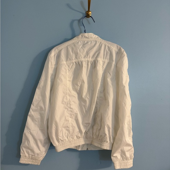 vintage U.S. polo assn full zip white windbreaker size XL - Picture 6 of 6